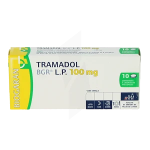 Tramadol Bgr L.p. 100 Mg, Comprimé à Libération Prolongée