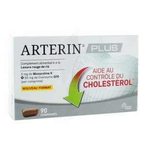 Arterin Plus Levure De Riz Rouge+coenzyme Q10 Cpr B/90