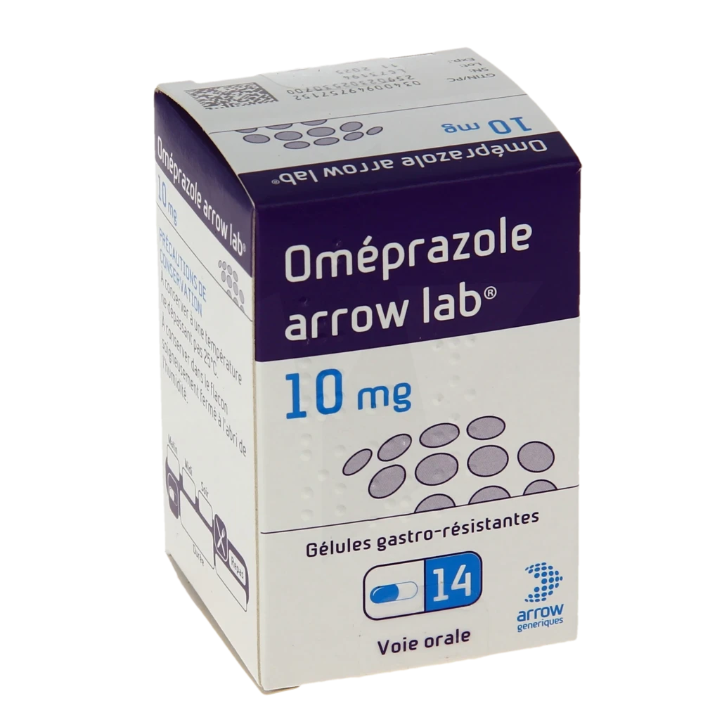 Omeprazole Arrow Lab 10 Mg, Gélule Gastro-résistante