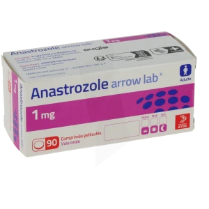 Anastrozole Arrow Lab 1 Mg, Comprimé Pelliculé