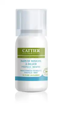Cattier Bain Bouche 60ml+Gobelet