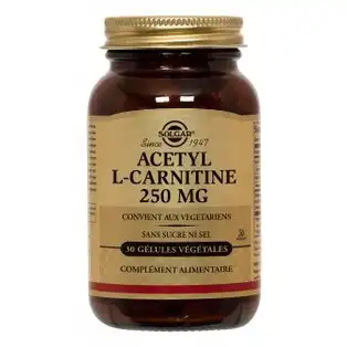 Solgar Acétyl-L-Carnitine 250 mg