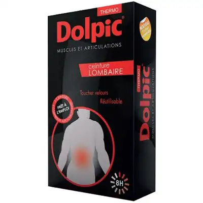 Dolpic Thermo Pack 1 Ceinture Lombaire + 2 Compresses à PARON
