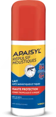 Apaisyl Répulsif Moustiques Emulsion Fluide Haute Protection 90ml à Narrosse