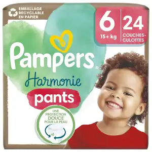 Pampers Harmonie Pants Couche T6 +15kg Paq/24 à Paris