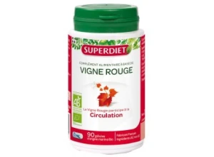 Superdiet Vigne Rouge Bio Gélules B/90