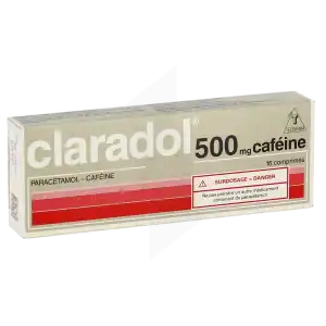 Claradol 500 Mg Cafeine, Comprimé à VILLEFONTAINE