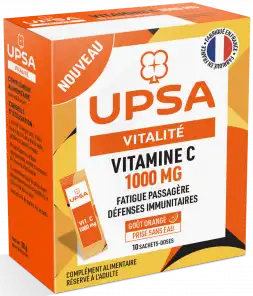 Upsa Vitamine C 1000 Poudre 10 Sachets à CHAMPAGNOLE