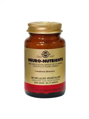 Solgar Neuro Nutrients à Paris