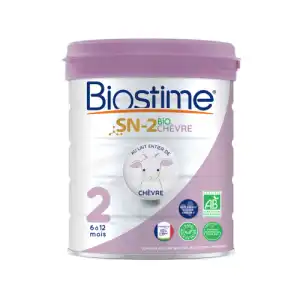 Biostime 2 Lait En Poudre Bio Chèvre 6-12 Mois B/800g à BOUC-BEL-AIR