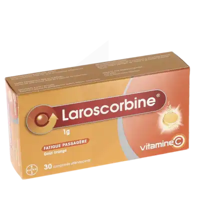 LAROSCORBINE 1 g, comprimé effervescent