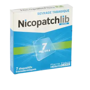 Nicopatchlib 7 Mg/24 Heures, Dispositif Transdermique à Hourtin