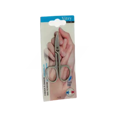 Vitry Ciseaux à Ongles Lame Courbe Inox Trempé à Mereau