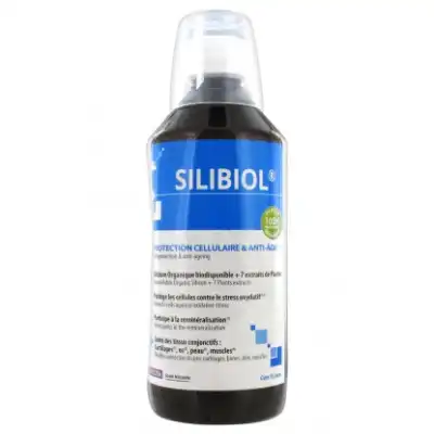 Silibiol Silicium Solution Buvable Protection Cellulaire Anti-âge Fl/500ml à Harly