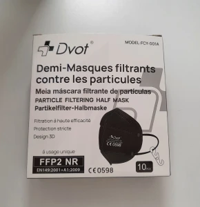 Masque Ffp Noir X10
