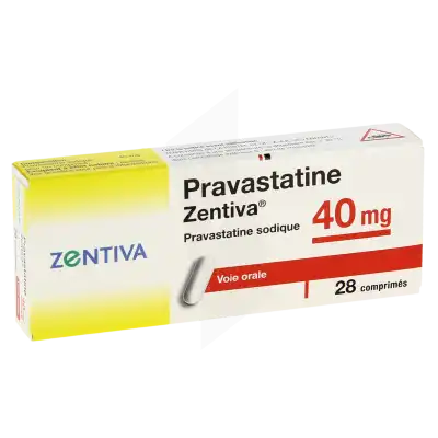 Pravastatine Zentiva 40 Mg, Comprimé à TOULON