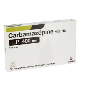 Carbamazepine Viatris L.p. 400 Mg, Comprimé Sécable à Libération Prolongée