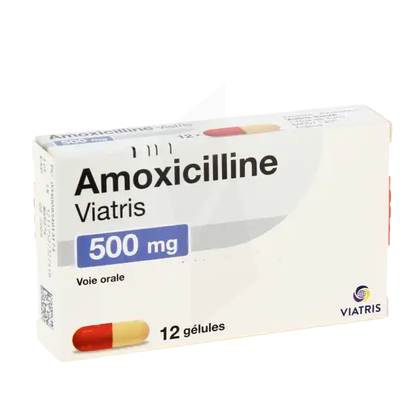 Amoxicilline Viatris 500 Mg, Gélule