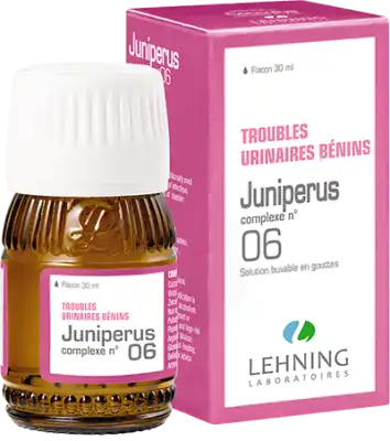 Lehning Complexe Juniperus N° 6 Solution Buvable Fl/30ml à Bordeaux