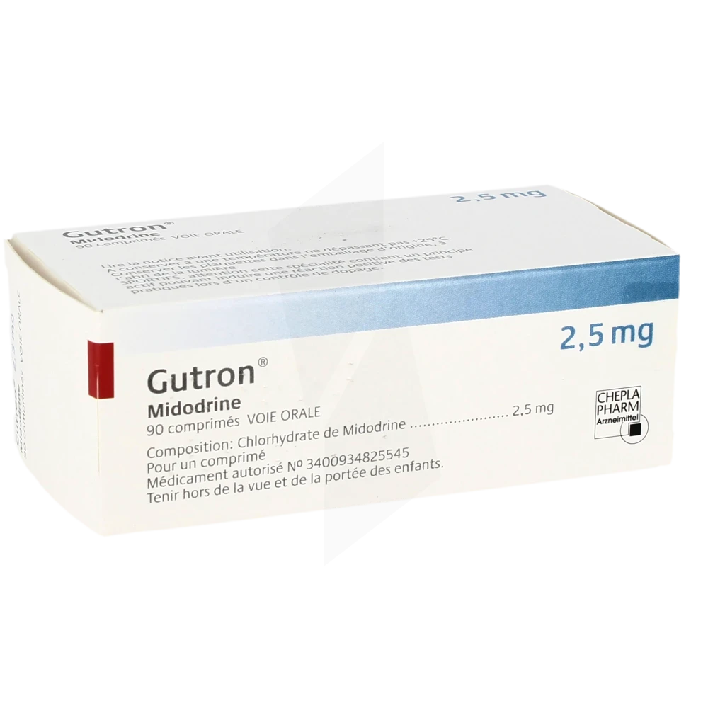 Gutron 2,5 Mg, Comprimé