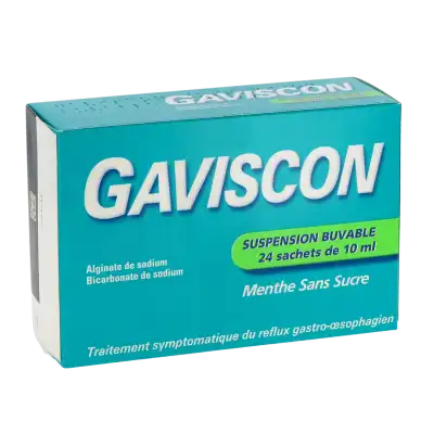 Gaviscon Susp Buv En Sachet 24sach/10ml à Angers