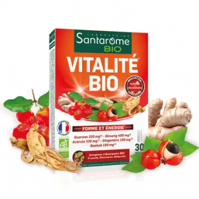 Santarome Bio Gélules Vitalité B/30 à BOUC-BEL-AIR