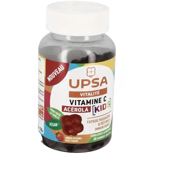 Upsa Vitamine C Gommes à Mâcher Kids Pot/60
