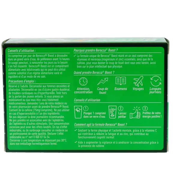 Beroccaboost Comprimés Effervescents Boîte De 20