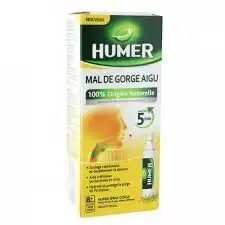 HUMER MAL DE GORGE AIGU