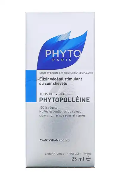 Phytopolleine Elixir Vegetal Stimulant Du Cuir Chevelu Phyto 25ml