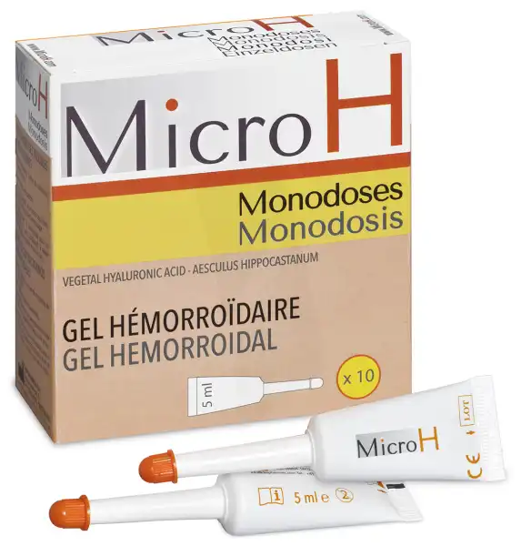 Micro H Gel Rectal 10 Monodoses/5ml
