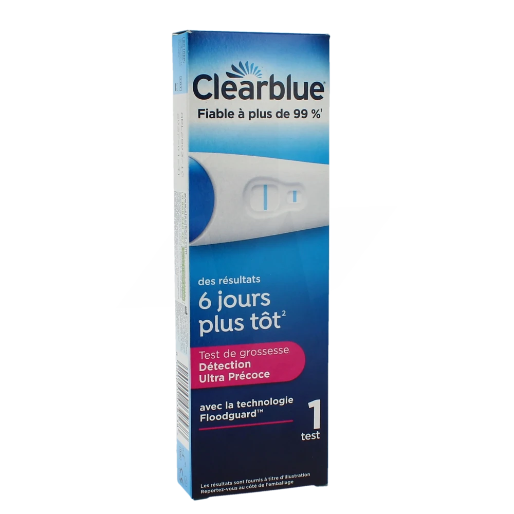 Clearblue Early Test De Grossesse Détection Précoce B/1