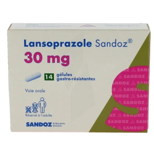 Lansoprazole Sandoz 30 Mg, Gélule Gastro-résistante