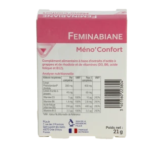 Pileje Feminabiane Méno'confort 30 Comprimés