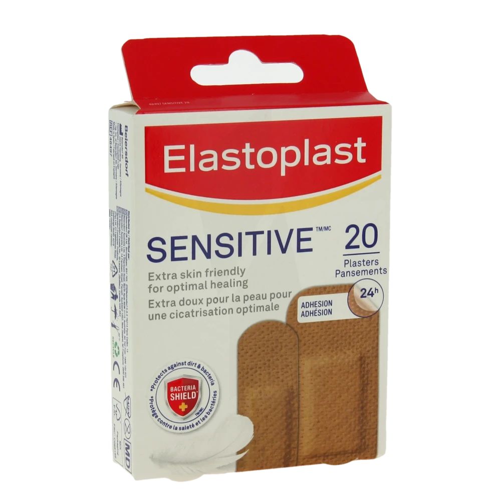 Elastoplast Sensitive Pans Peaux Métisses 2 Formats B/20