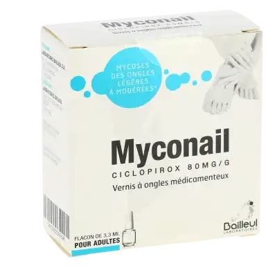 Myconail 80 Mg/g, Vernis à Ongles Médicamenteux à Andernos