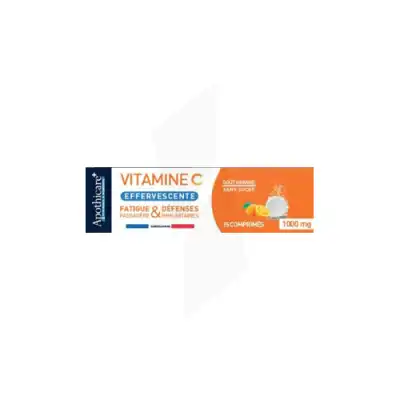 Apothicare Vitamine C Effervescente 15 Comprimés à BRUGES