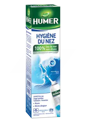 Humer Hygiène Du Nez - Spray Nasal 100% Eau De Mer Spray/150ml à VILLEFONTAINE