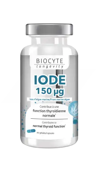 Biocyte Iode Végétale 150 Ui Gélules B/90