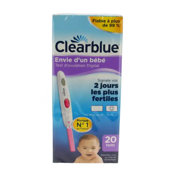 Clearblue Test D'ovulation 1 Hormones B/20