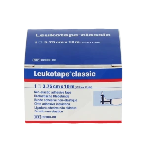 Leukotape Classic Sparadrap - Noir 3,75cmx10m