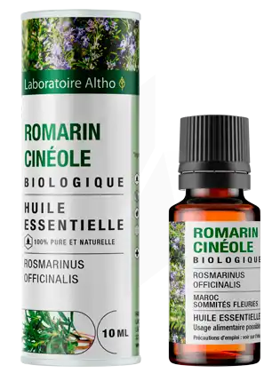 Laboratoire Altho Huile Essentielle Romarin Cinéol Bio 10ml