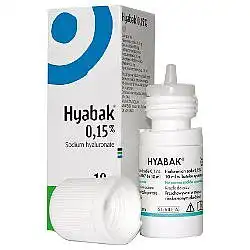 Hyabak 0,15 %, Fl 10 Ml à PARIS