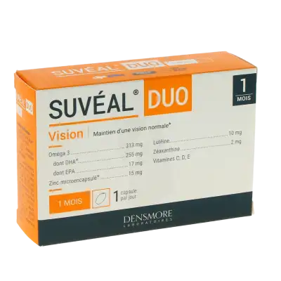 Suvéal Duo Capsules Boîte De 30 à CLERMONT-L'HÉRAULT