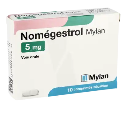 Nomegestrol Viatris 5 Mg, Comprimé Sécable à ROMORANTIN-LANTHENAY
