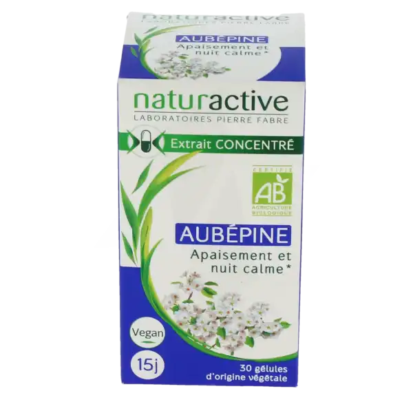 Naturactive Phytotherapie AubÉpine Bio GÉl Pilulier/30