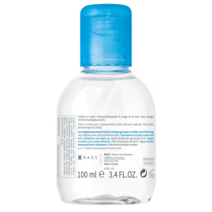 Bioderma Hydrabio H2o Eau Micellaire Nettoyante Hydratante Format Voyage 100ml