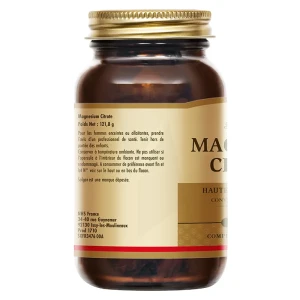 Solgar Magnésium Citrate 200mg Tablettes B/60