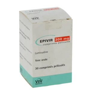 Epivir 300 Mg, Comprimé Pelliculé