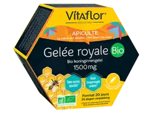 Vitaflor Bio Gelée Royale 1500mg Solution Buvable 20 Ampoules/15ml à Mérignac